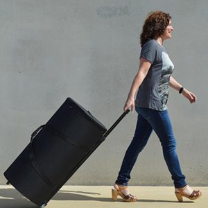 Pop Up Textil Texas Recto + 2 Focos + Bolsa | Banners | Banderas Garsan