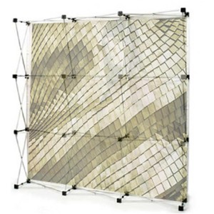 Pop Up Textil Texas Recto + 2 Focos + Bolsa | Banners | Banderas Garsan