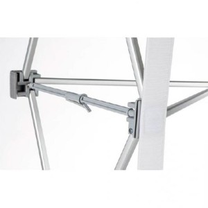 Pop Up Textil Santana Recto + 2 Focos + Bolsa | Pop Up | Banderas Garsan