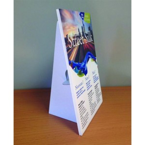 Peana Cartón Blanco | Especialidades Outdoor | Banderas Garsan