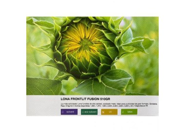 Lona Frontlit Fusion 510gr | Lonas | Banderas Garsan