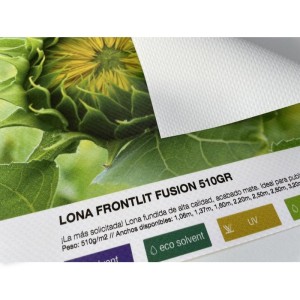 Lona Frontlit Fusion 510gr | Lonas | Banderas Garsan