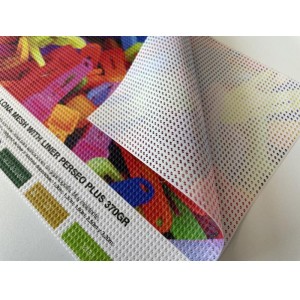 Lona Mesh with Liner Perseo Plus 370gr | Lonas Mesh | Banderas Garsan