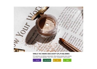 Tec Mark Dusty | Vinilos Ácidos | Banderas Garsan